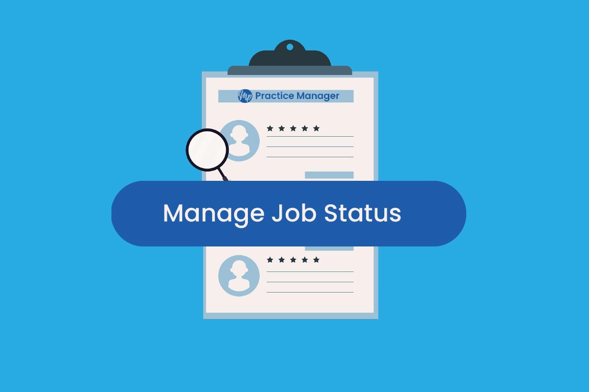 How to Manage job status