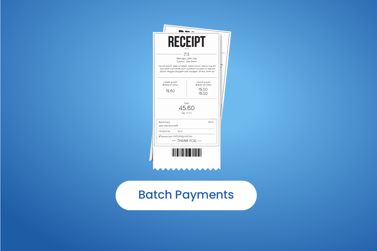 How to do Batch Payments in bills