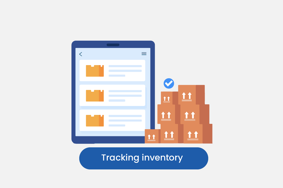 How do I track inventory for a Product
