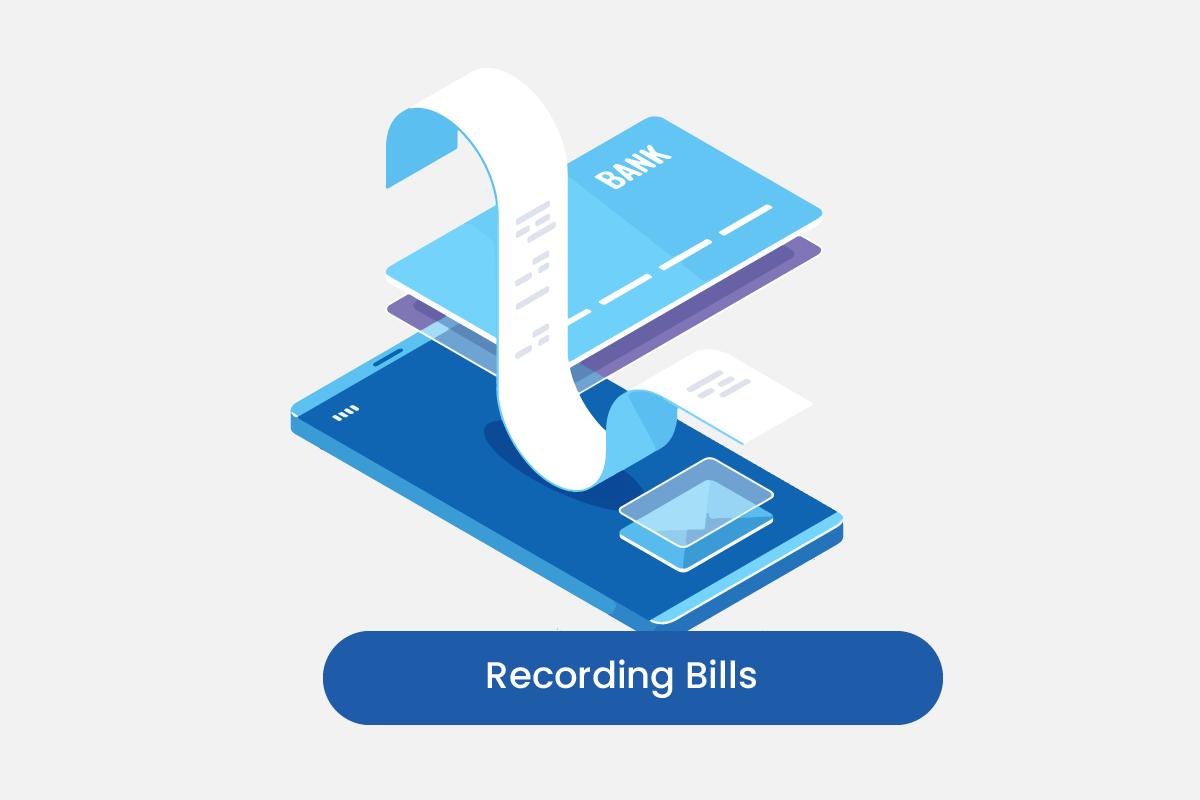 How to record bills