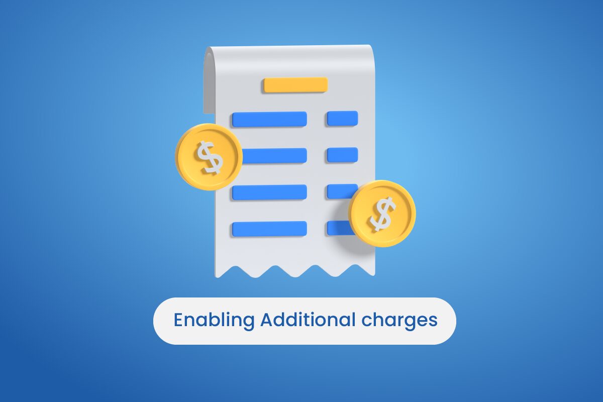 How to enable additional charges