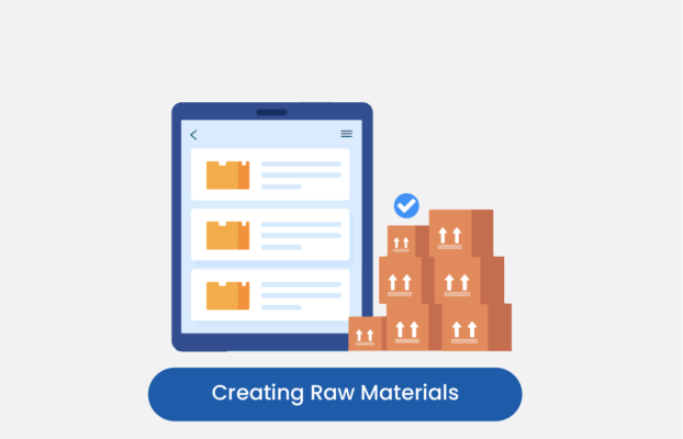 How to create raw material